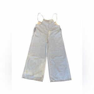 Dazy Light Blue Denim Overalls With Adjustable Straps - Size XL - Like New